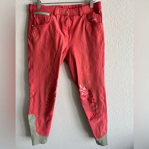 Pink Schockemohle Breeches size 28R